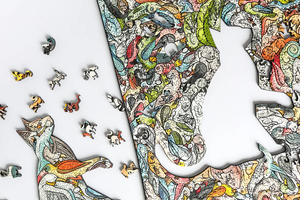 Puzzle - Feline Tessellation