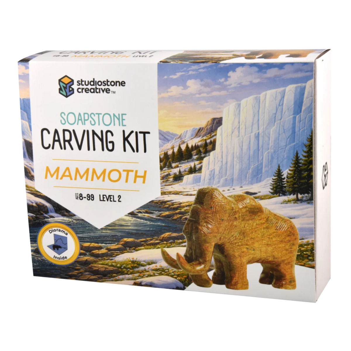 Mammoth Soapstone Carving Kit
