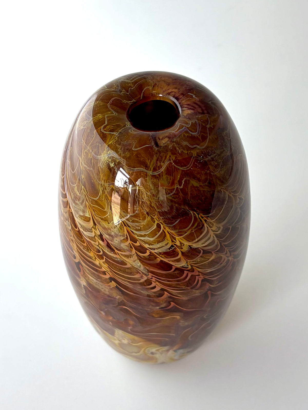 Vase - Gilded Plumage