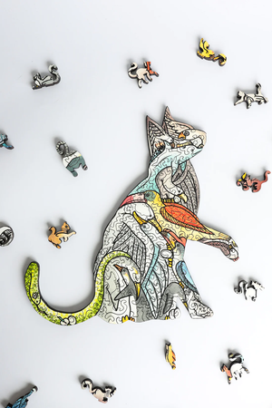 Puzzle - Feline Tessellation