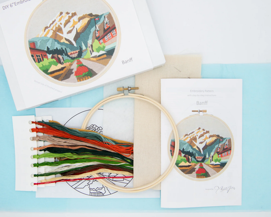 Banff DIY Embroidery Kit