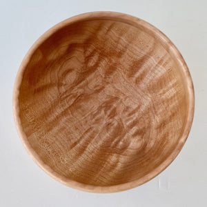 Rolled Rim Bowl - Maple Cherry