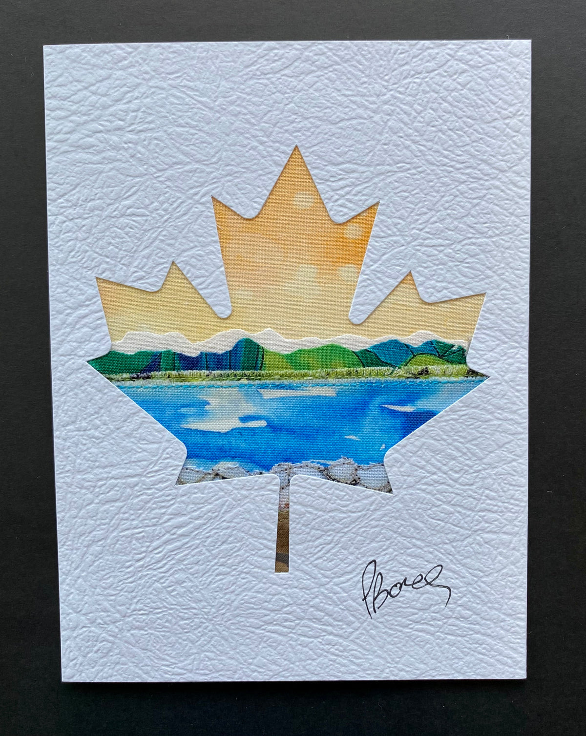 Canadian Heritage Card - Maple Leaf 23