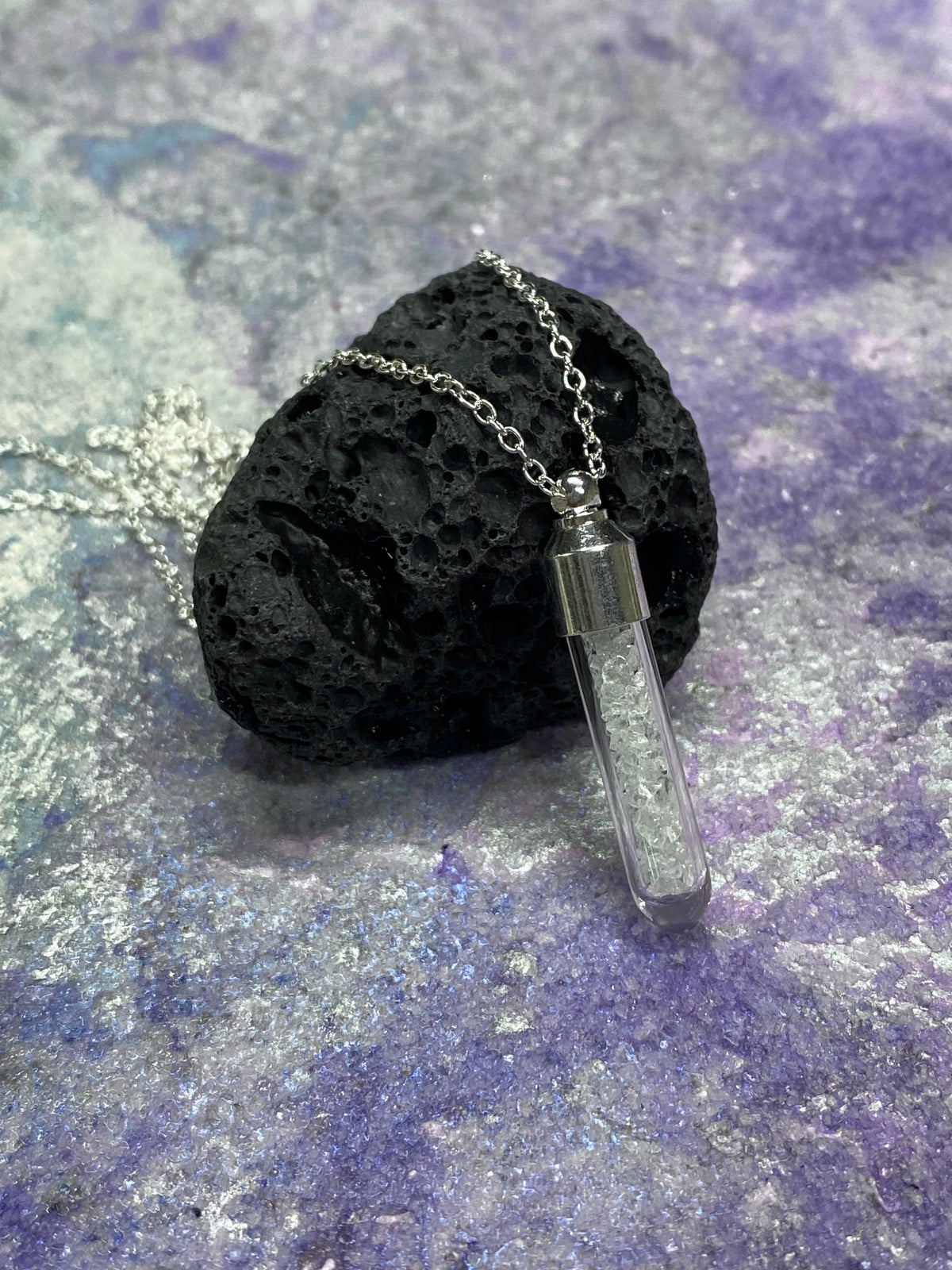 Bottle Star Necklace - Clear Tube