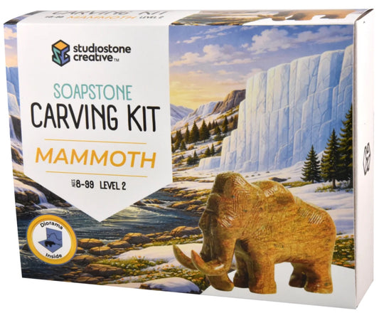 Mammoth Soapstone Carving Kit