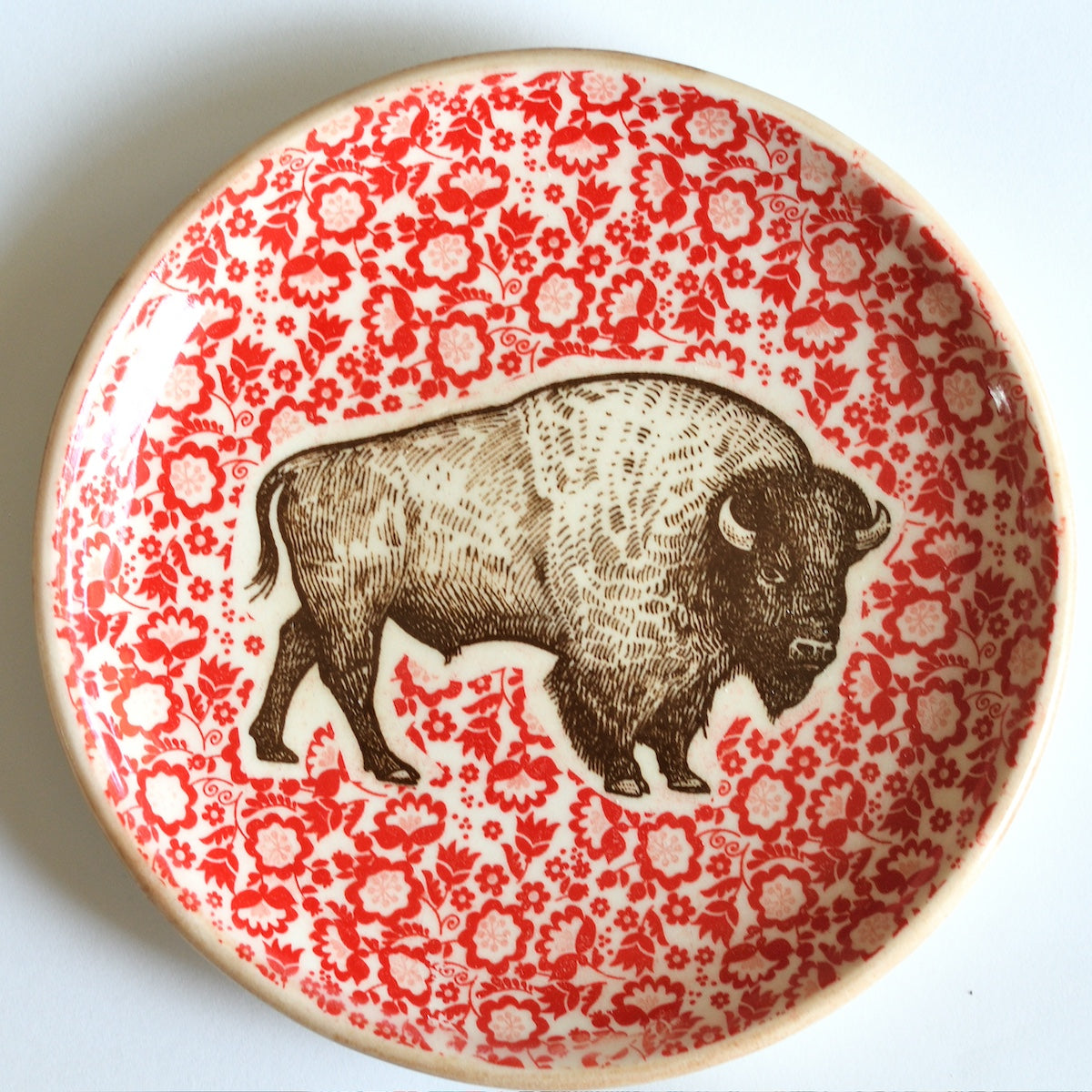 Seeing Red - Bison Nibble Plate