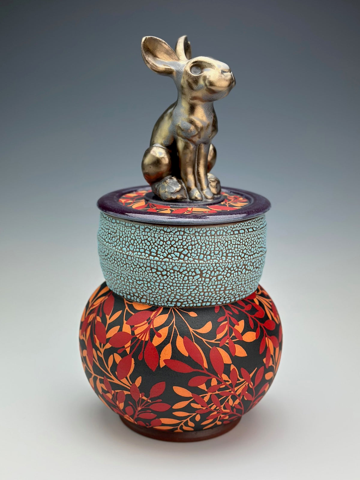 Red Bunny Pot
