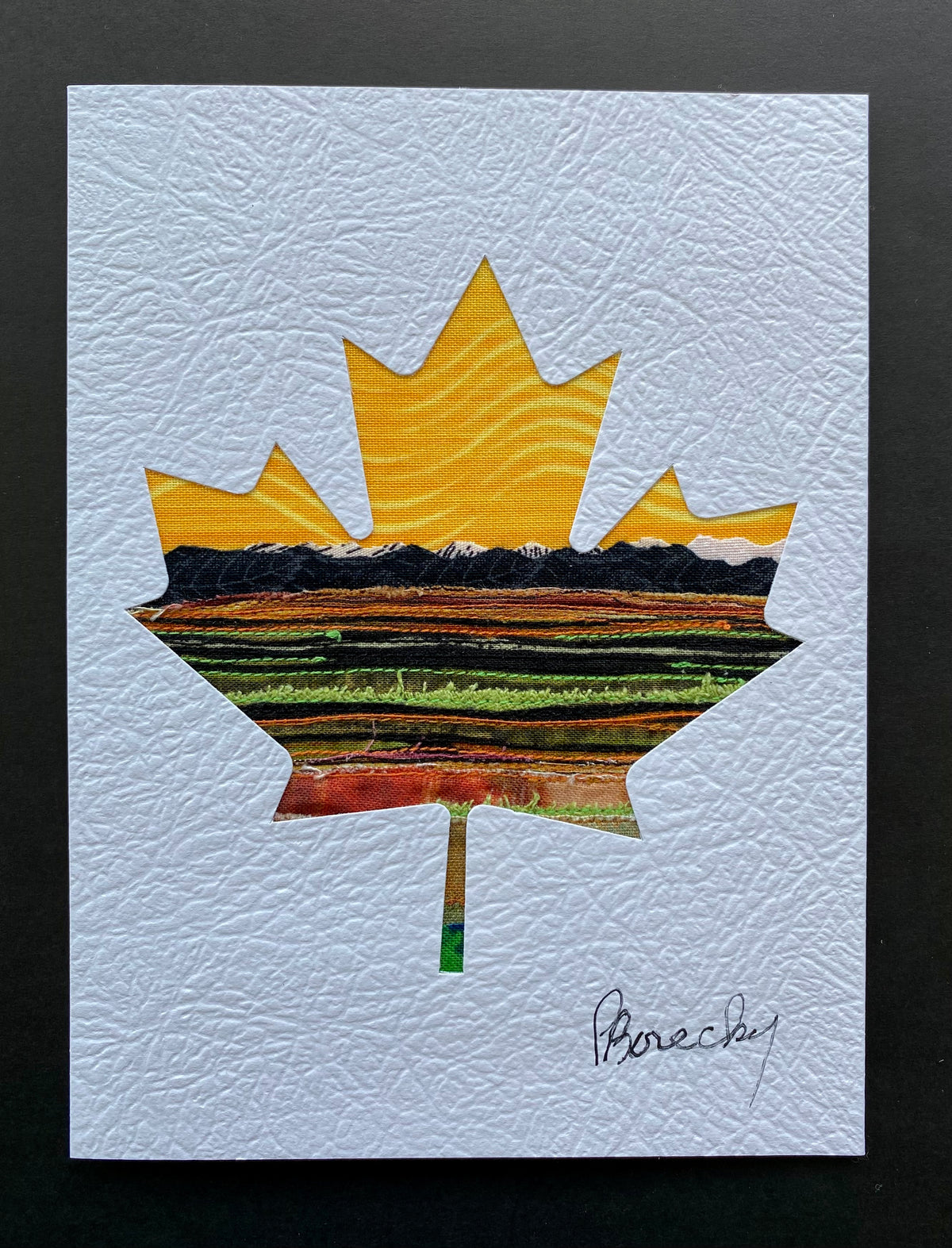 Canadian Heritage Card - Maple Leaf 18