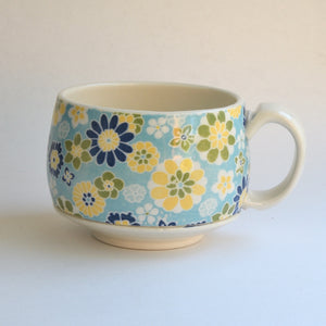 Round Mug - Flower Power