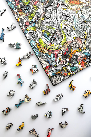 Puzzle - Feline Tessellation