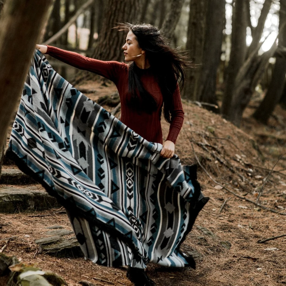Storm Indigenous Blanket