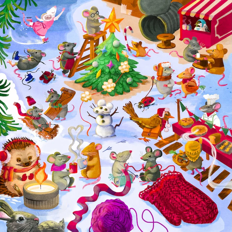 Puzzle - Mistletoe Market