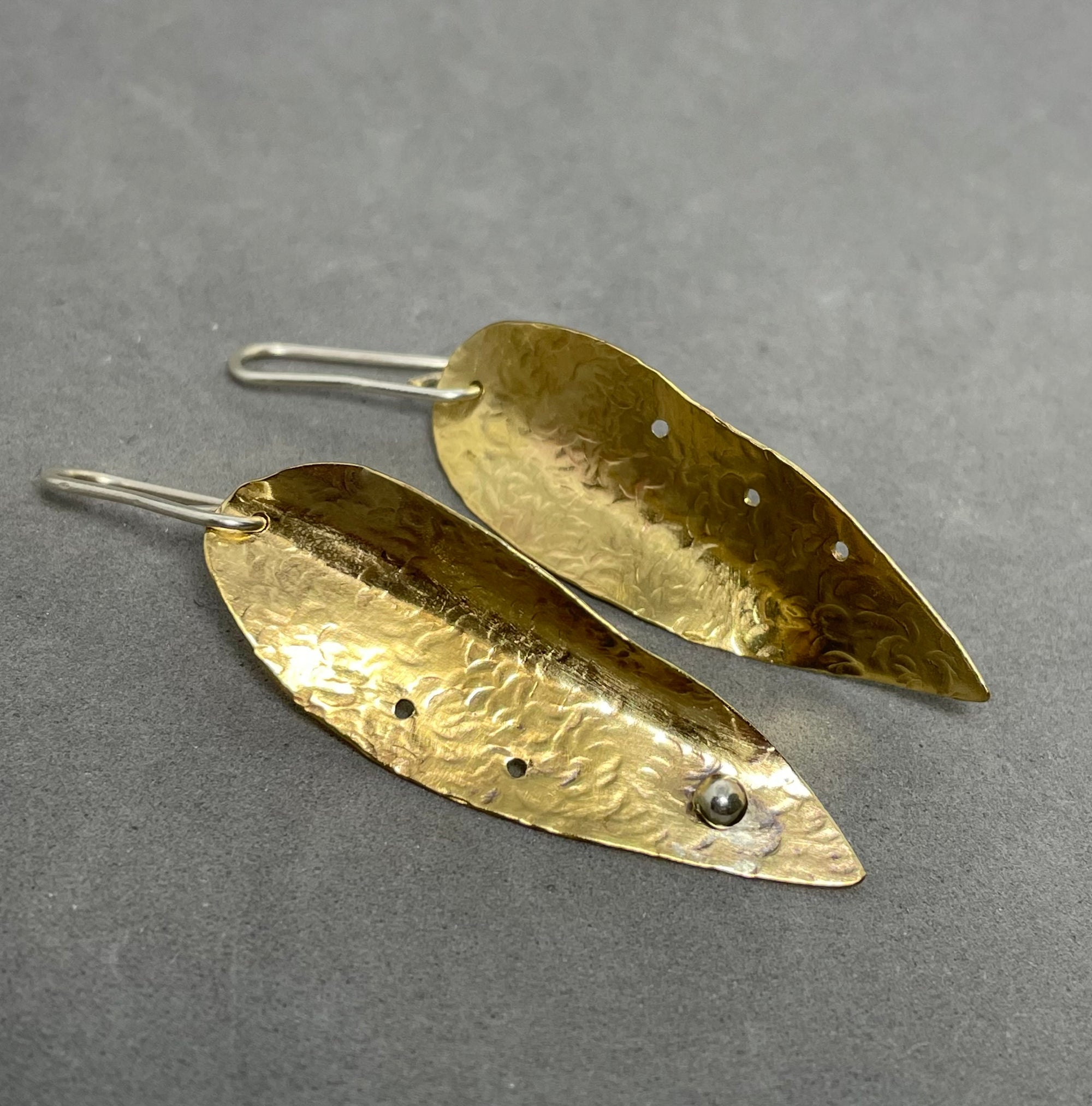 Bronze/Sterling Silver Earrings 95