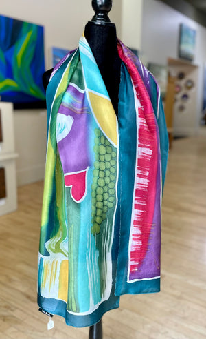 Rozome Scarf - 18 x 70