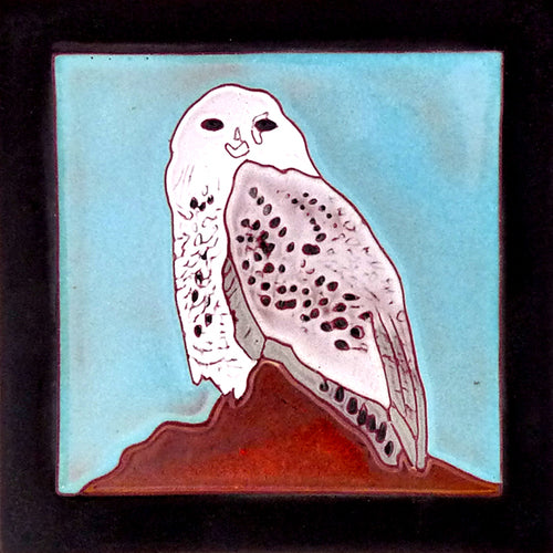 Snowy Owl Tile