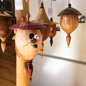 Bird House Ornament