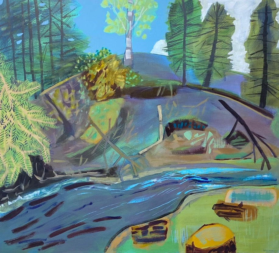 Compelling Landscape | New Works in Acrylic by Barbara Ballachey