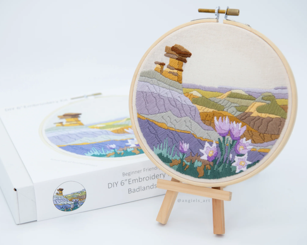 Badlands DIY Embroidery Kit