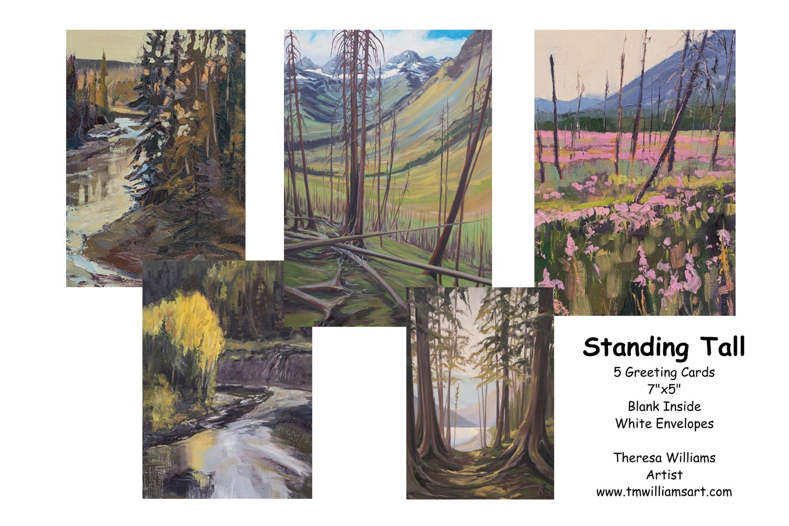 5 Card Pack - Standing Tall