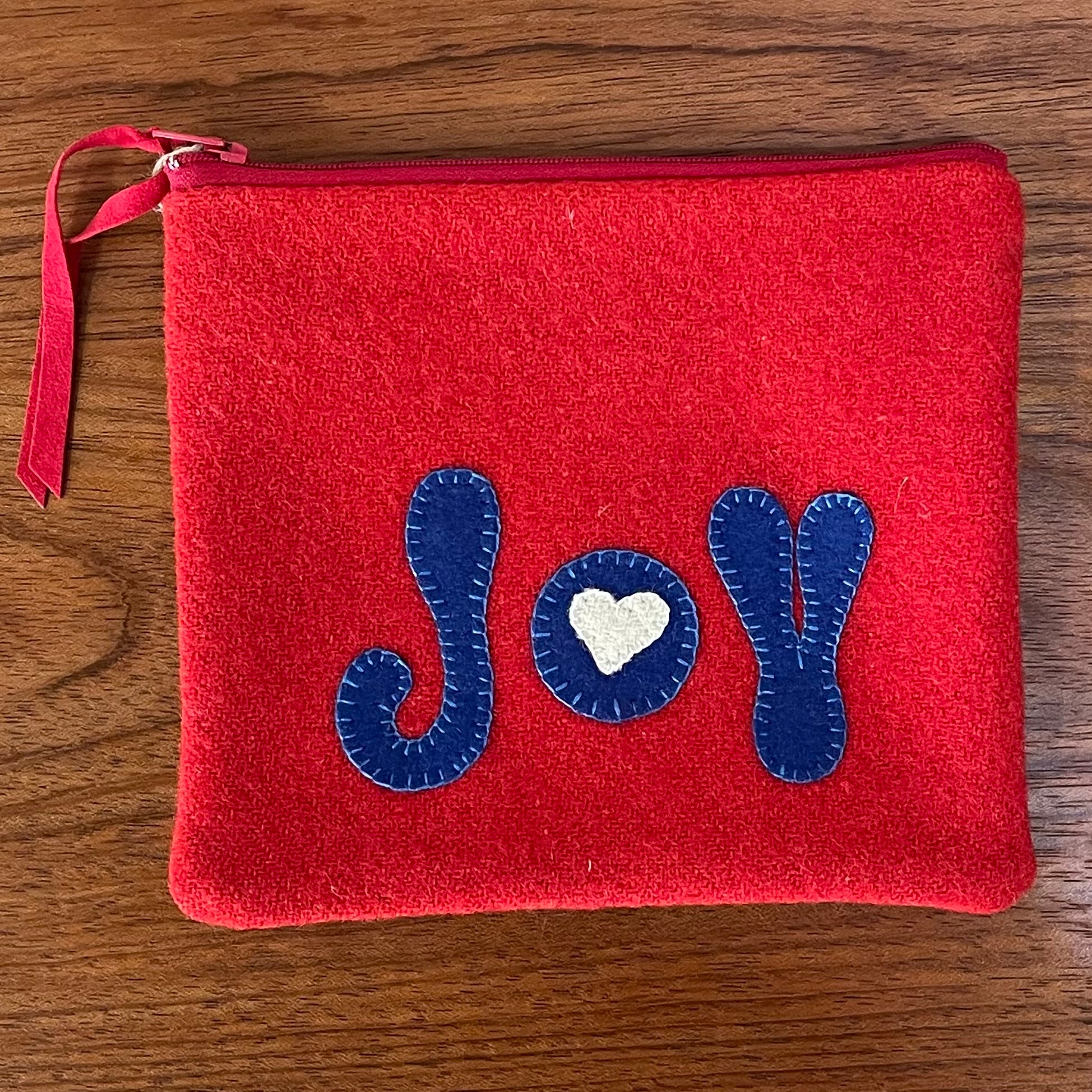 Red & Blue Joy Pouch