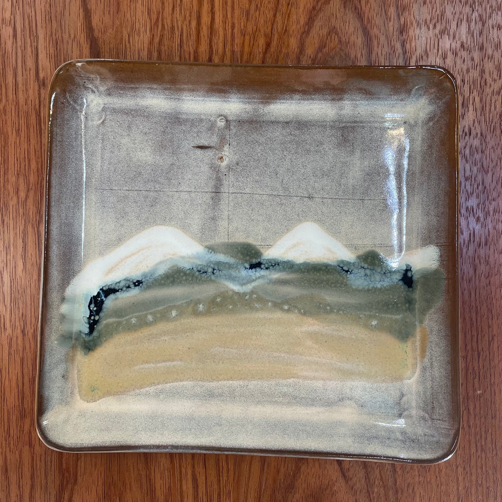 Square Platter- Prairie