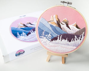 Three Sisters Winter DIY Embroidery Kit