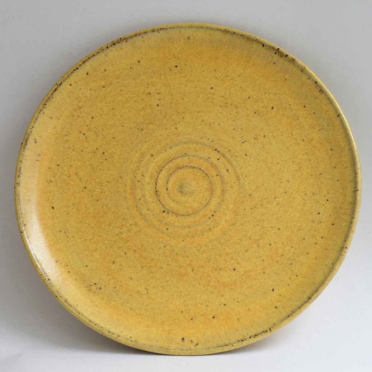 Yellow Lunch Plate