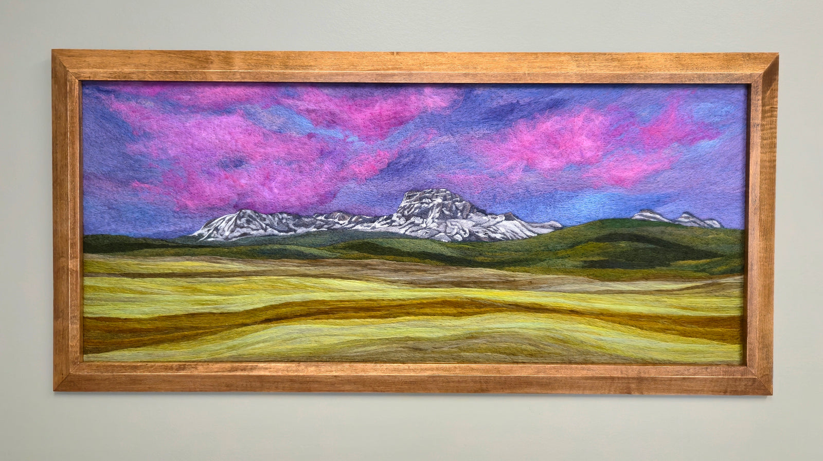 Sundown Over Chief Mountain