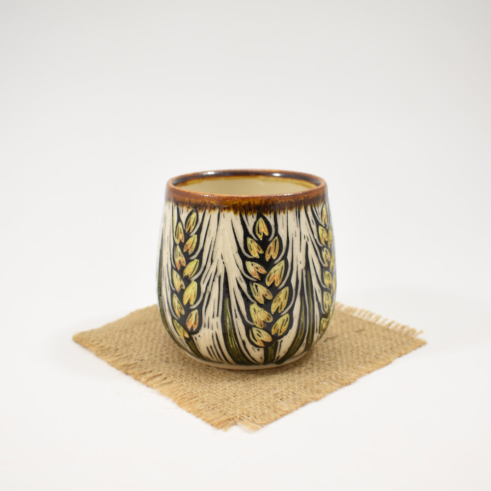 Tumbler, Short - Wheat, Amber