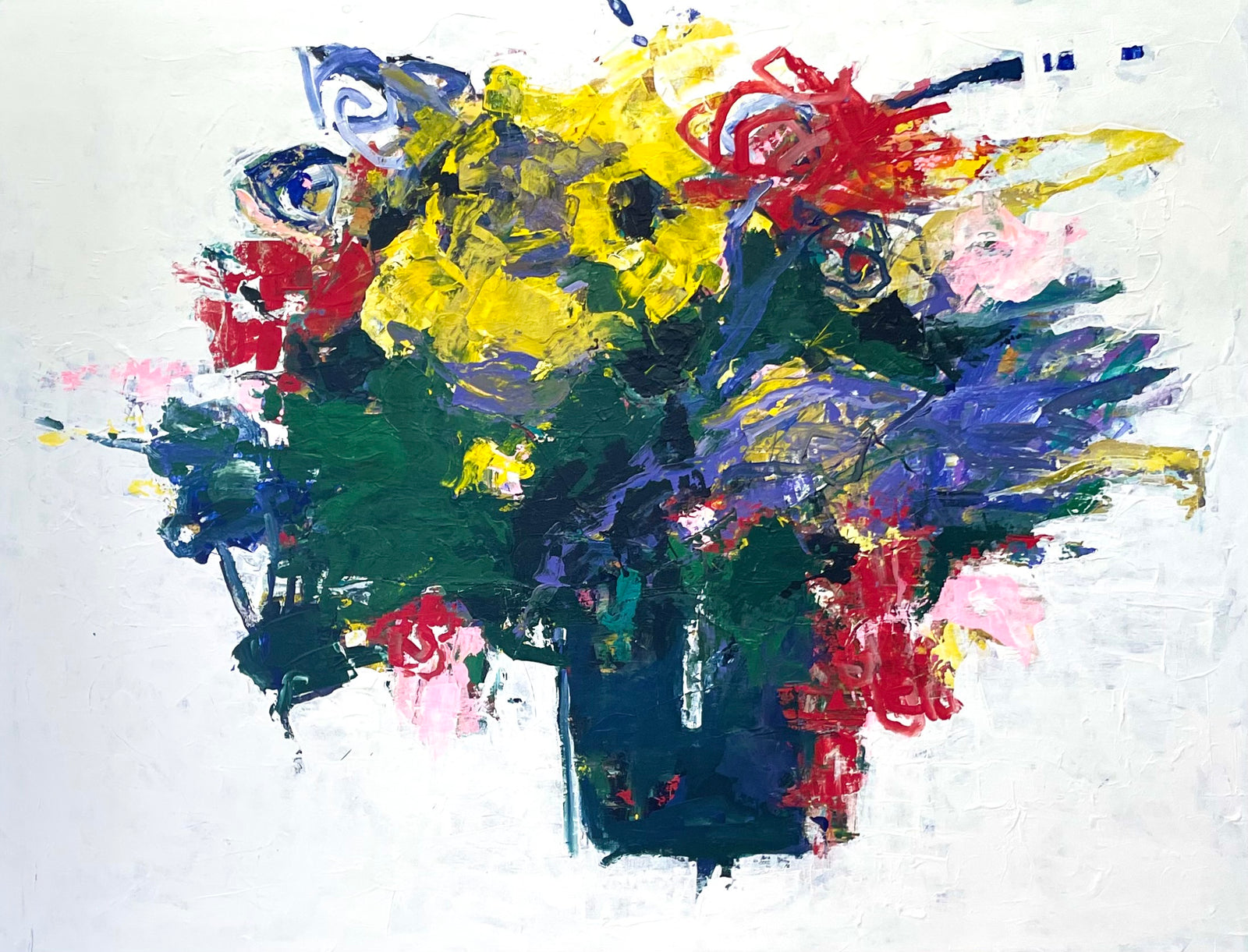 Sunflowers, Roses & Lavender