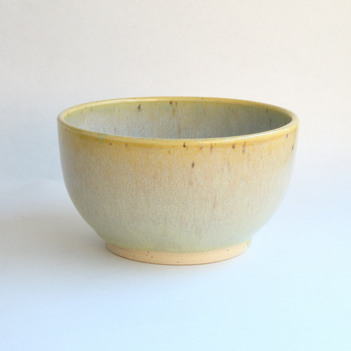 Bi-colour Dessert Bowl - Bartlett Pear/Lichen