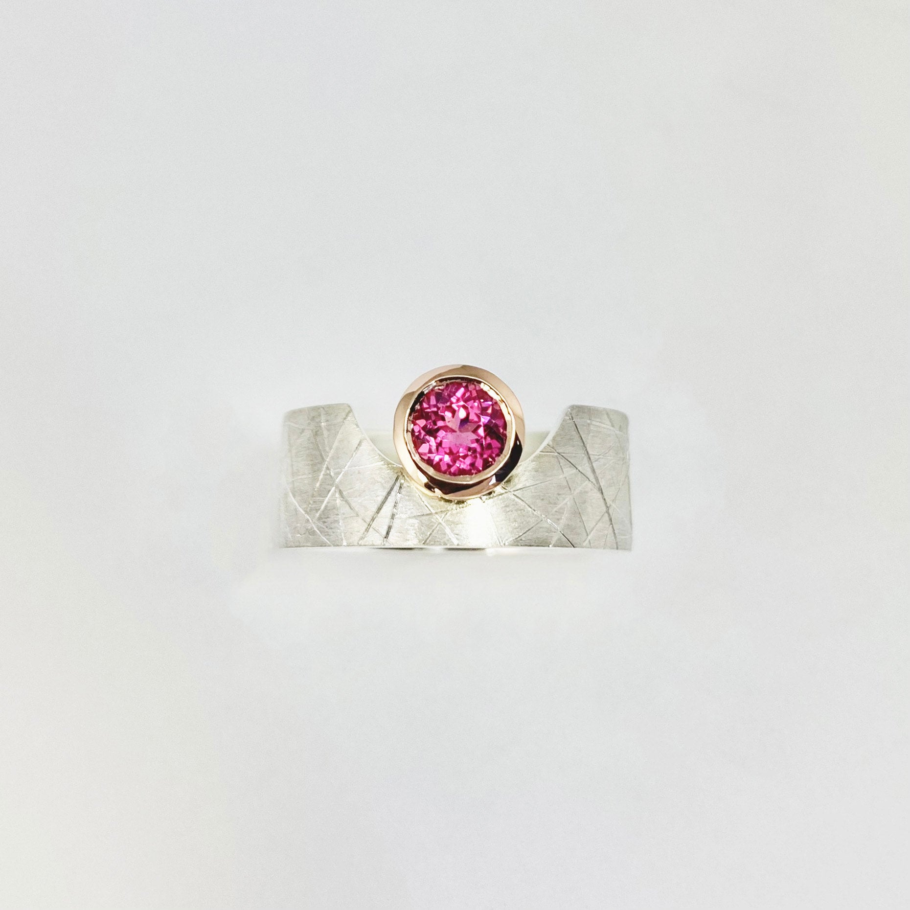 Balance Pink Tourmaline Ring
