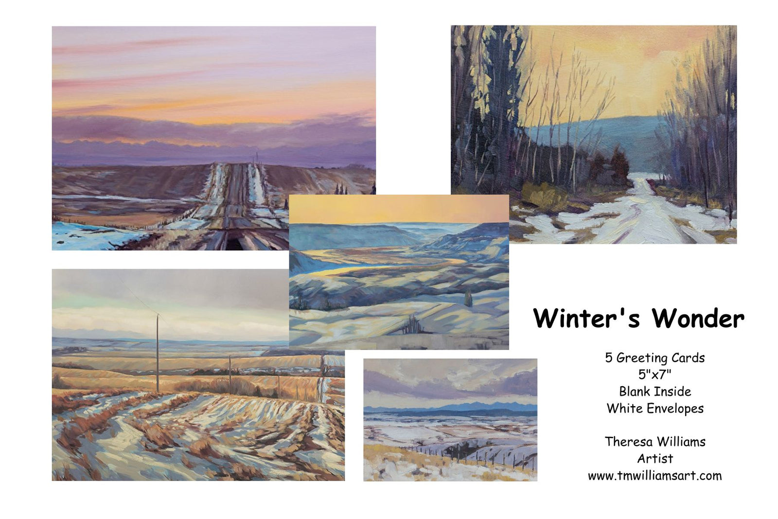 5 Card Pack - Winter's Wonder