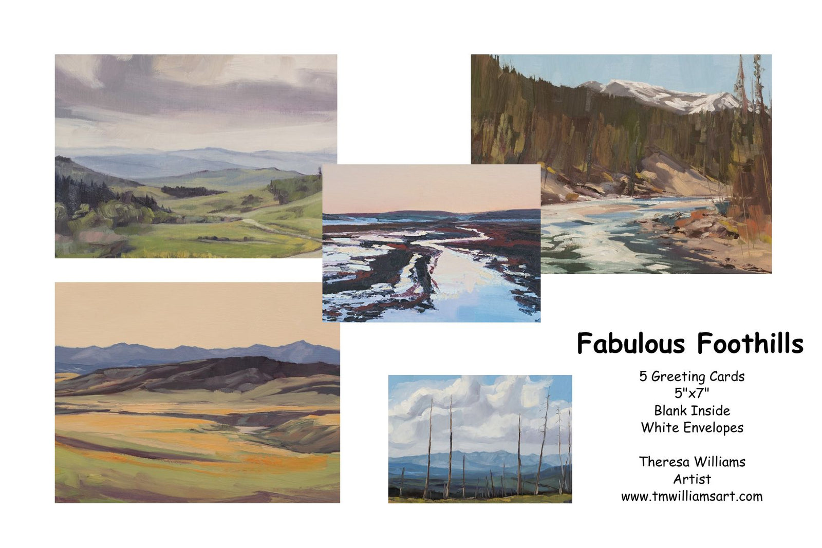 5 Card Pack - Fabulous Foothills