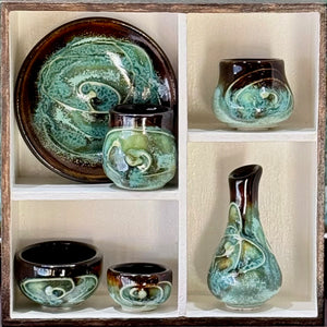 Miniature Pottery Box Collection