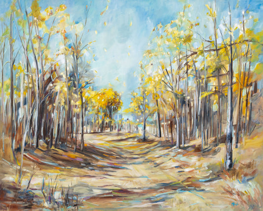 Follow the yellow brick road
