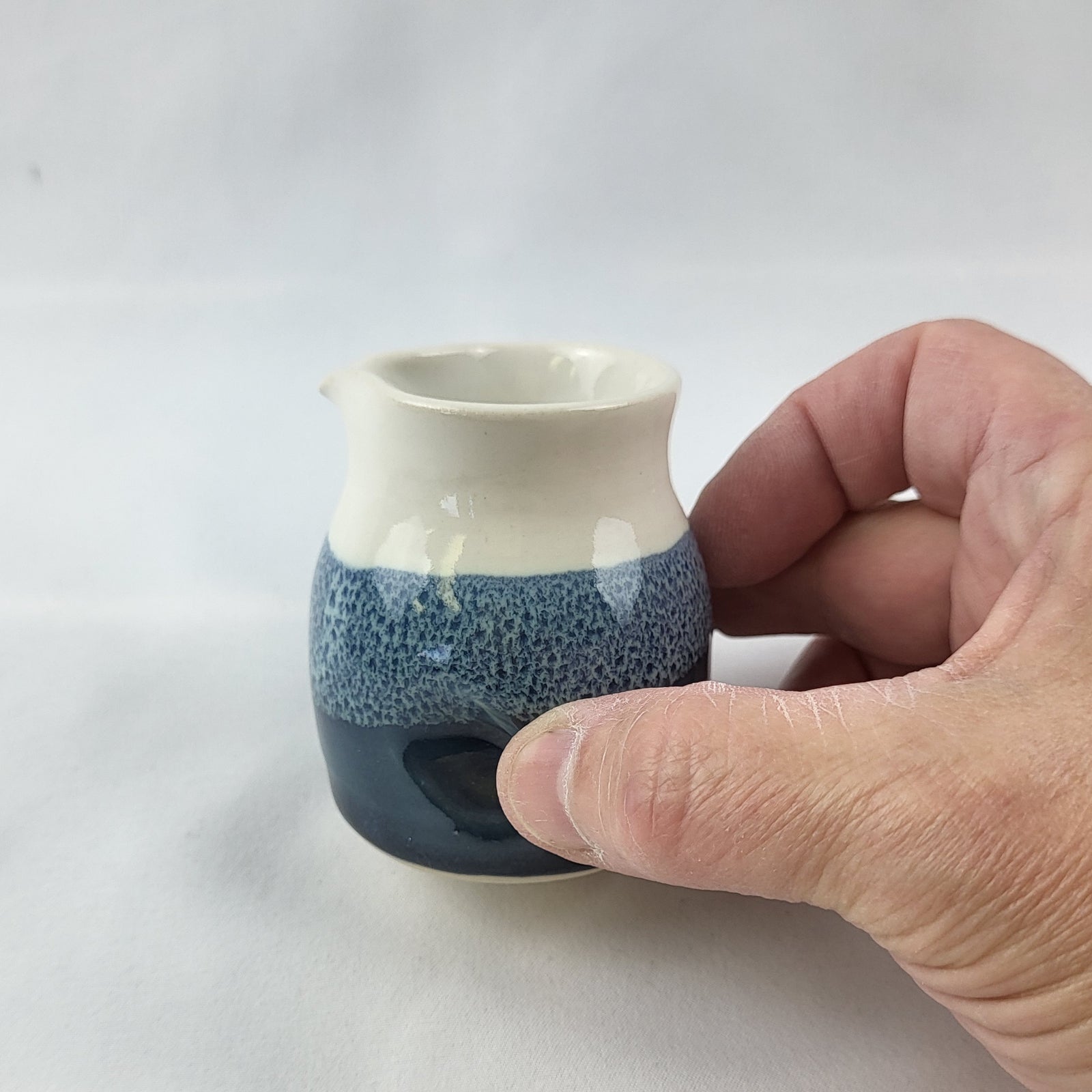 Wee Creamer - Blue & White