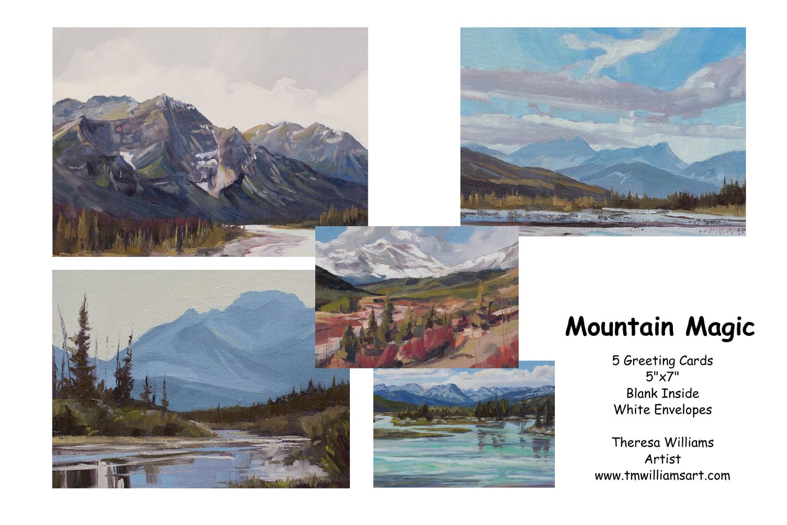 5 Card Pack - Mountain Magic