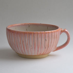 Cafe au Lait Mug - Peach Blossom
