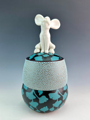 Bunny Pot - Dark Blue