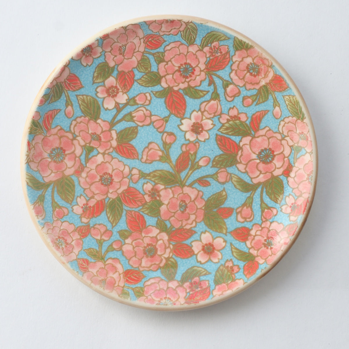 Porcelain Dessert Plate - Blue Jasmine