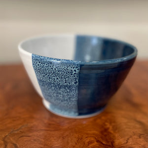 Soup Bowl - Blue & White