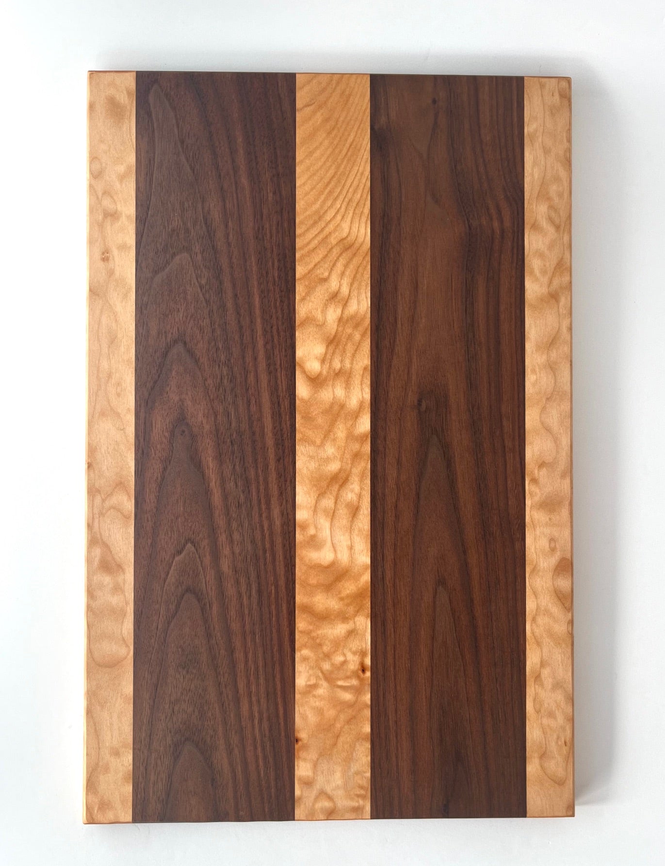 Charcuterie Board - Walnut & Maple wide stripes