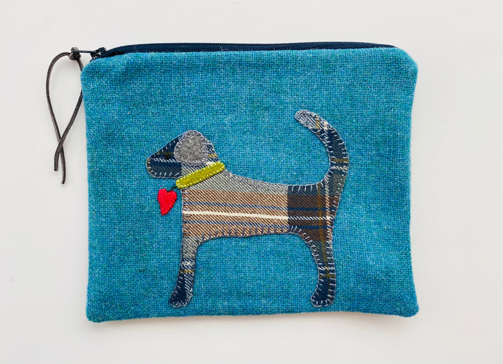 Turquoise Pouch - Dog