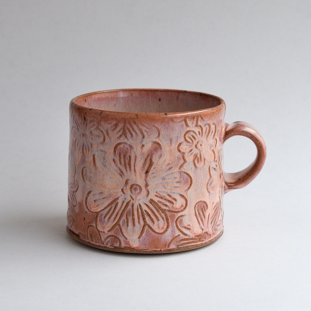 Peach Daisy Mug
