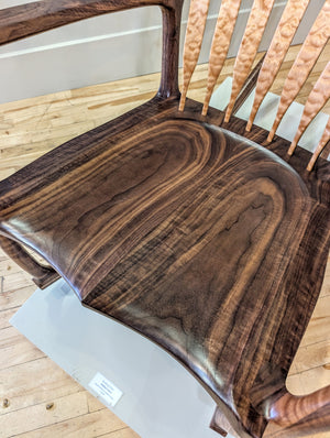 Rocking Chair - Figured Walnut & Quilted Maple