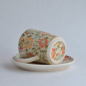 Espresso Cup & Saucer - Marigold