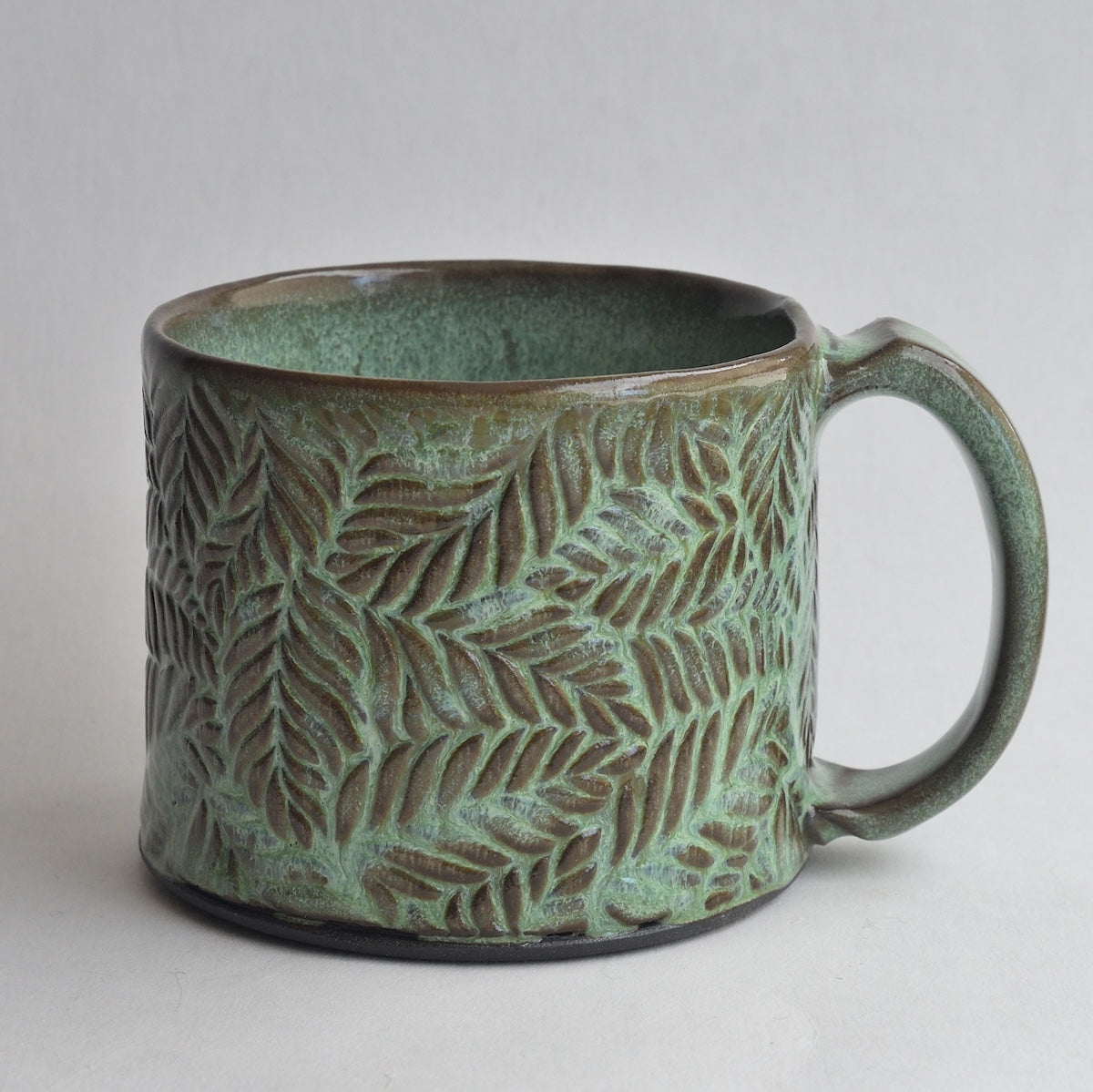Small Green Forest Mug