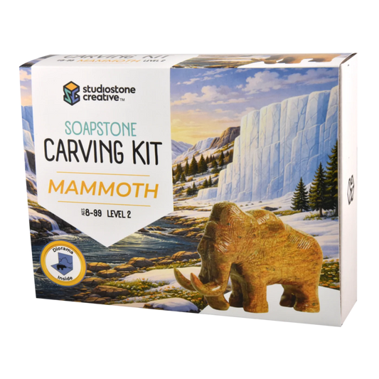 Mammoth Soapstone Carving Kit