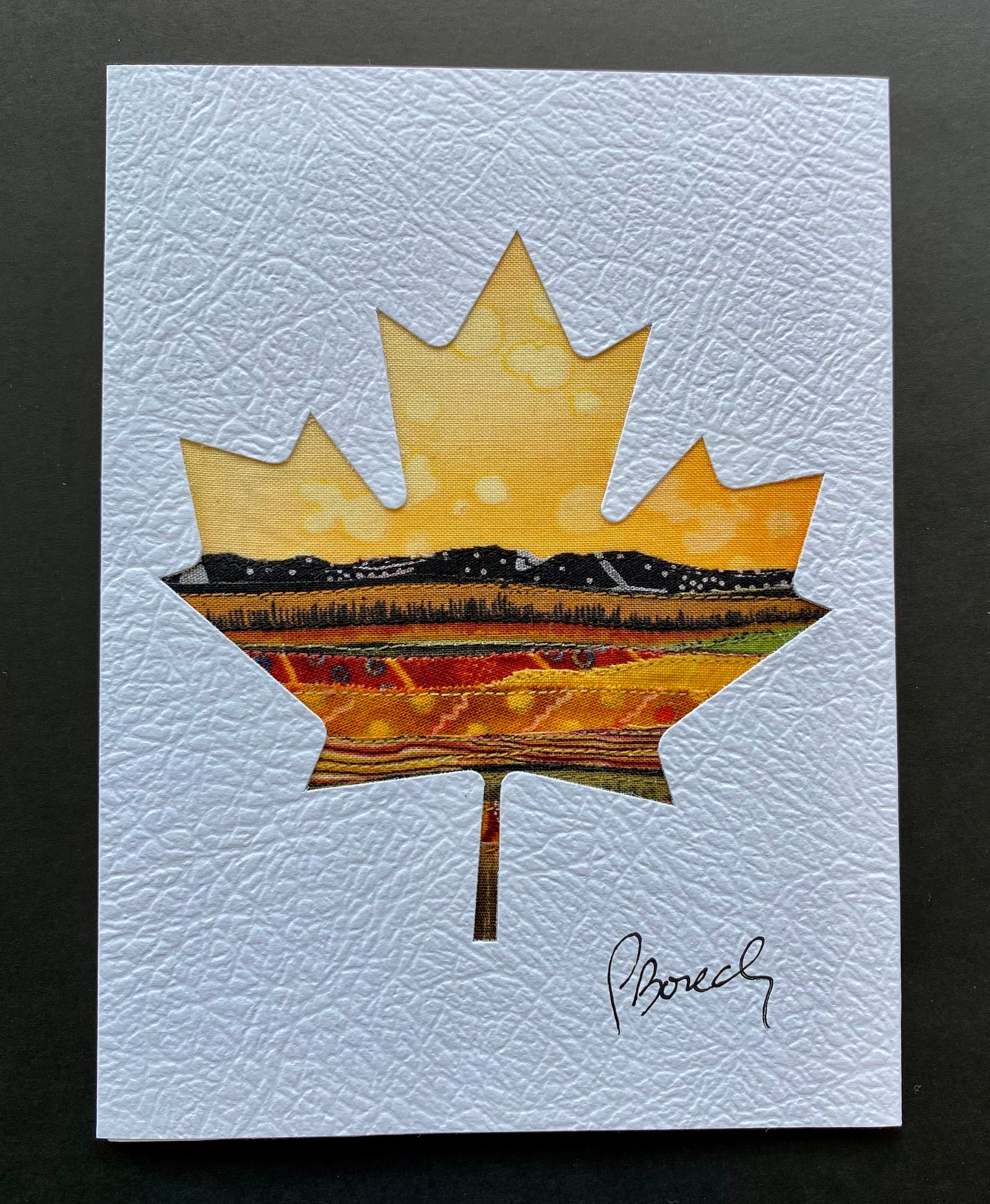 Canadian Heritage Card - Maple Leaf 17